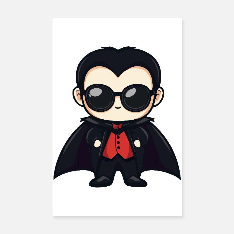 Vampire Halloween Poster 20 x 30 cm