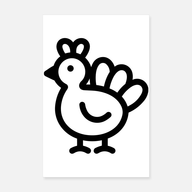 turkey Poster 8" x 12" (20x30 cm)