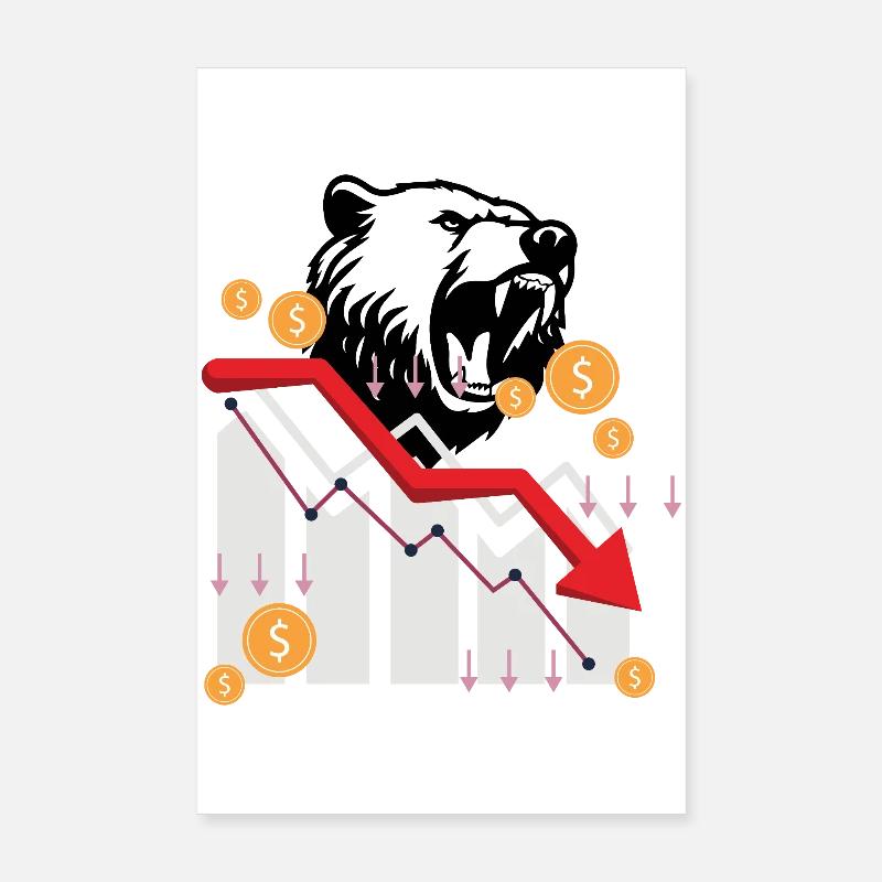 Baisse Poster 20x30 cm