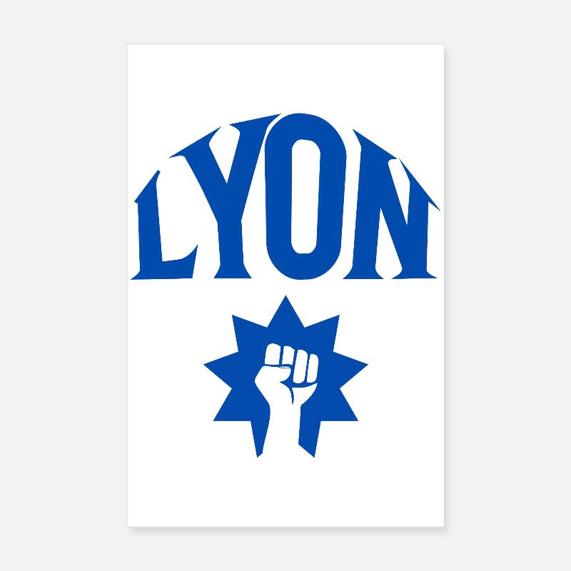 Lyon Poster 20 x 30 cm