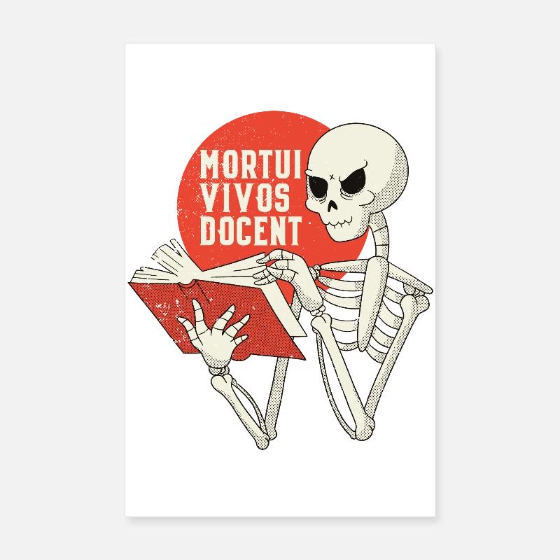 Mortui Vivos Docent Poster 8" x 12" (20x30 cm)