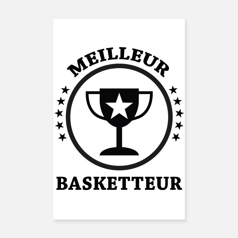 Bester Basketballspieler Poster 20x30 cm