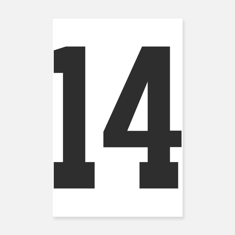 14 Poster 20x30 cm