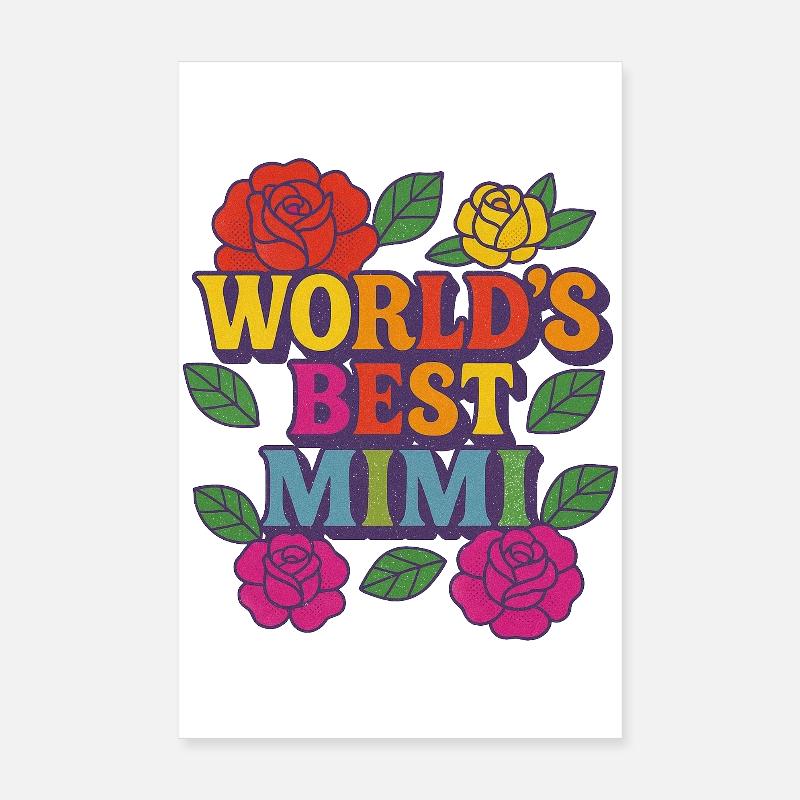 Die beste Mutter der Welt Poster 20x30 cm