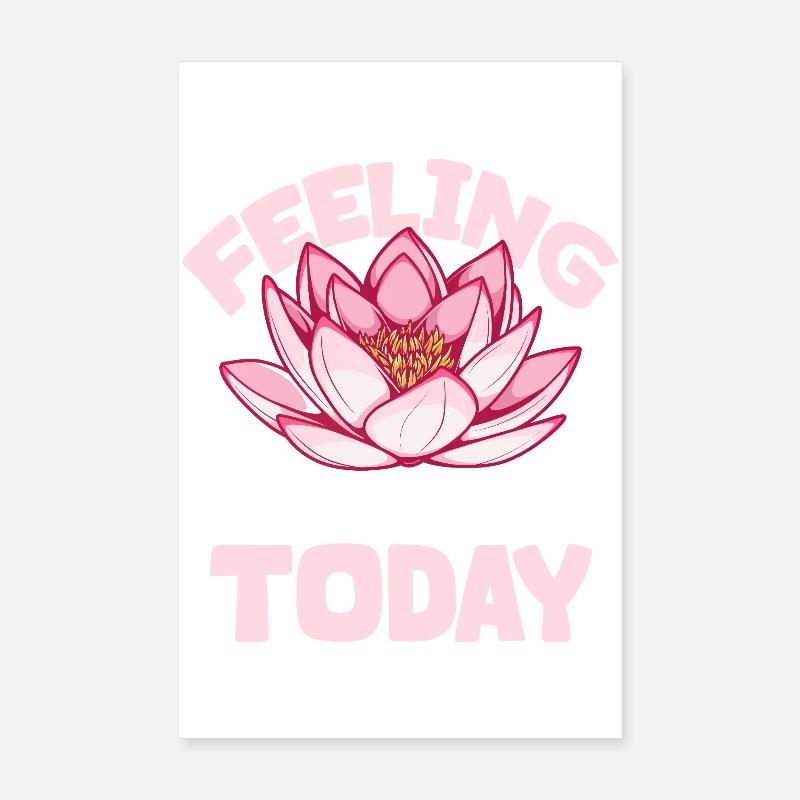 Sensation du chakra - Bonne énergie Poster 20 x 30 cm