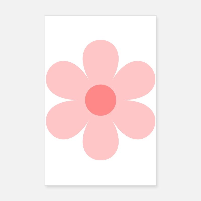 Fleur Pastel Fleur Centrale Poster 20 x 30 cm