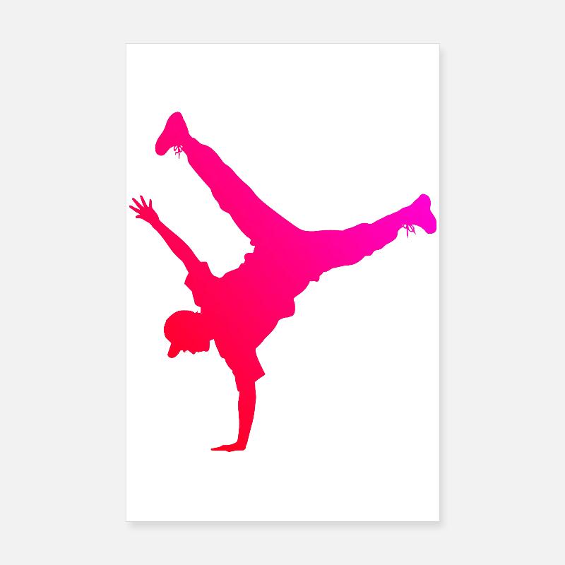 Geschenkidee für einen Breakdancer mit Streetdance Poster 20x30 cm
