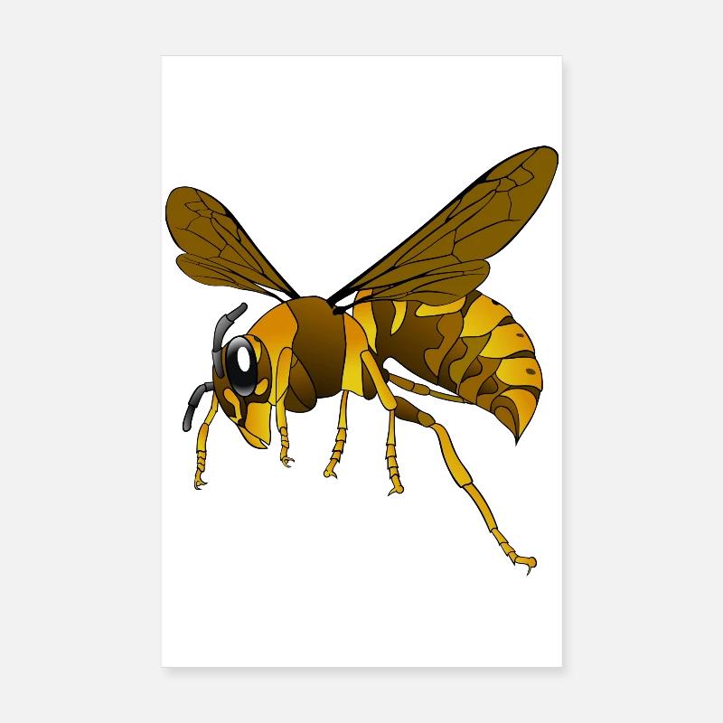 hornet Poster 20 x 30 cm