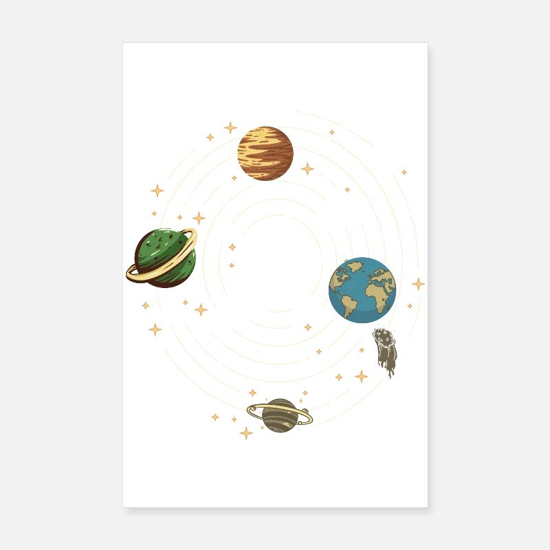 Planète Poster 20 x 30 cm