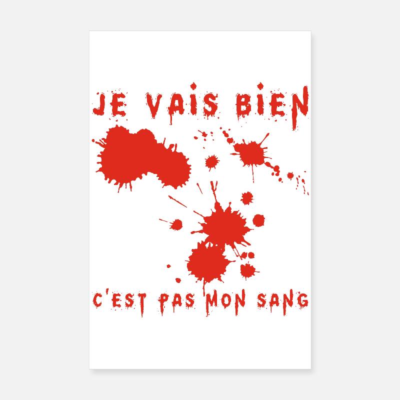 Je vais bien Poster 20 x 30 cm