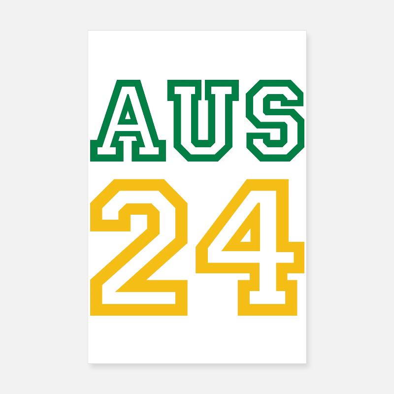 Australia Australien Poster 20x30 cm