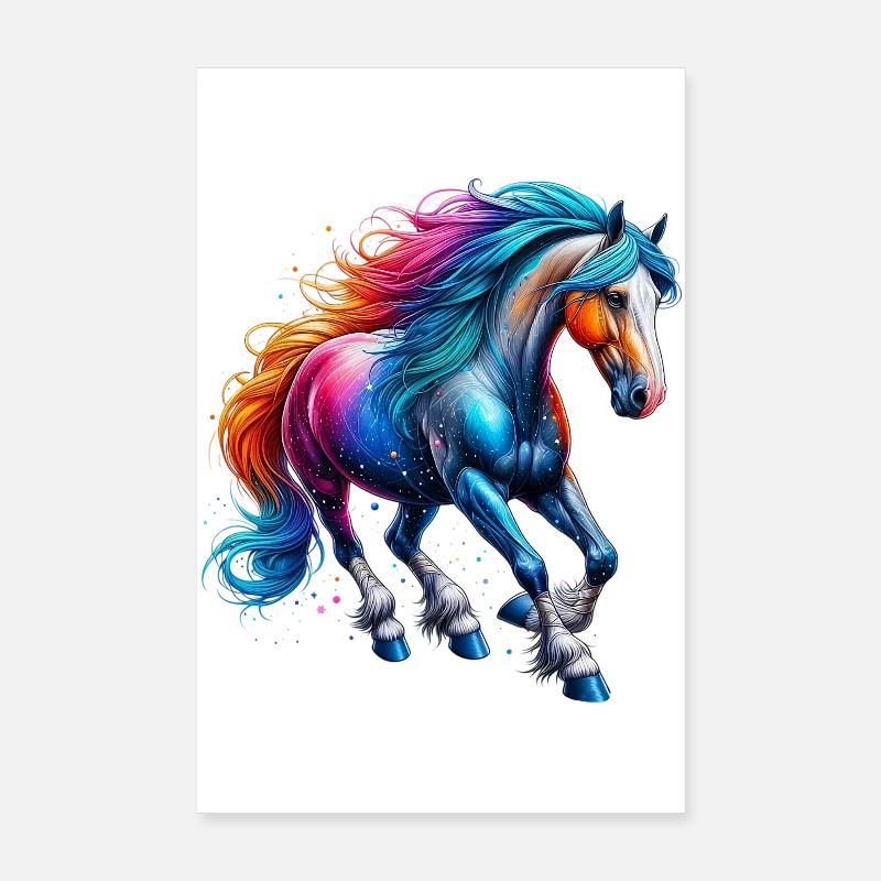 Cheval Poster 20 x 30 cm