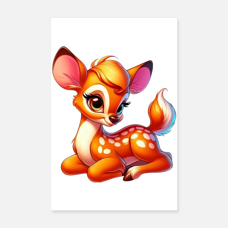 Faon Poster 20 x 30 cm