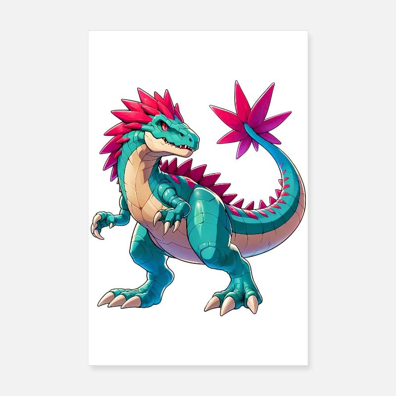 Dinosaurier Poster 20x30 cm