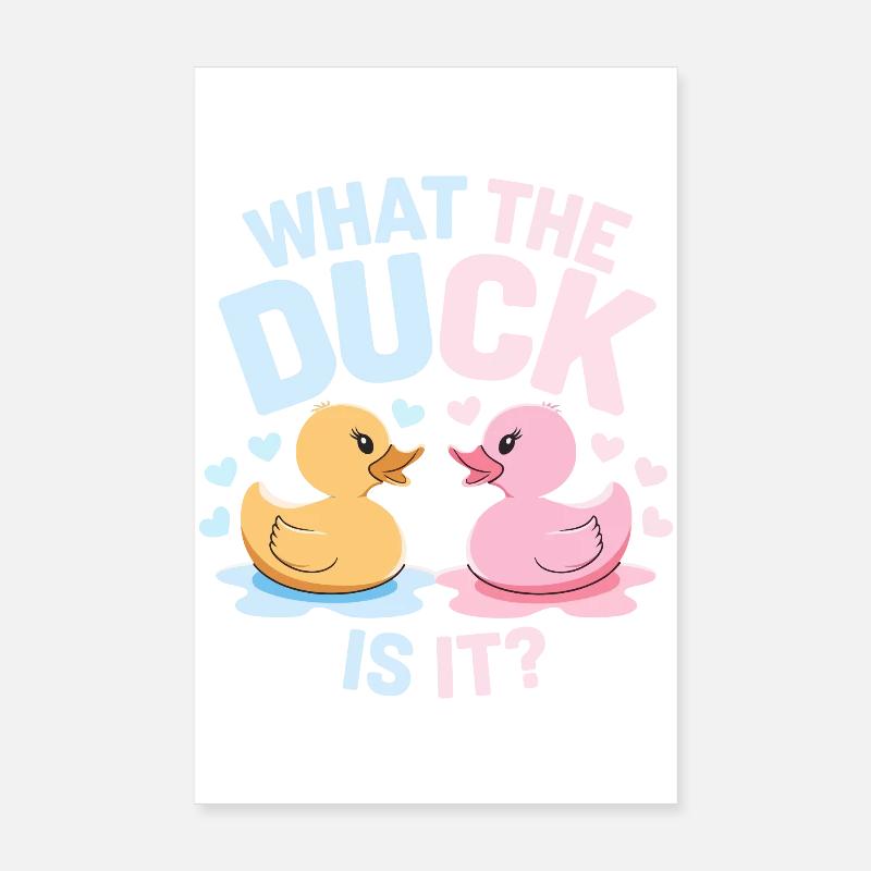 Qu’est-ce que c’est que le canard Poster 20 x 30 cm