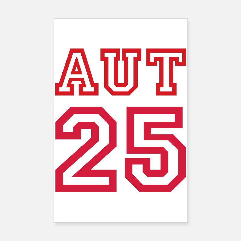 AUSTRIA Poster 20x30 cm