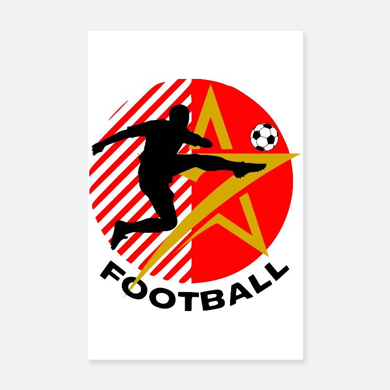 Fußball Poster 20x30 cm