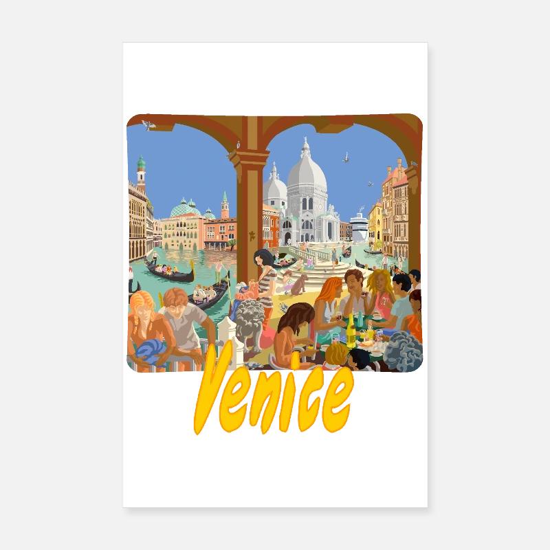 Venedig Poster 20x30 cm