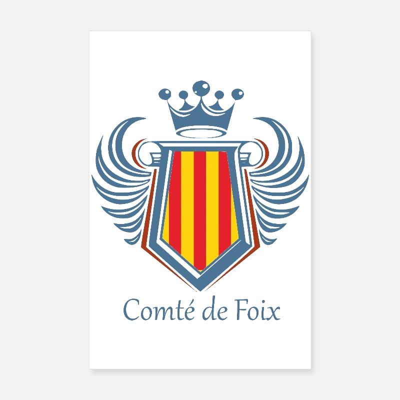 Grafschaft Foix Poster 20x30 cm