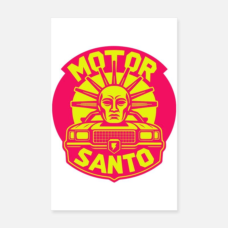 Motor Santo: Phonk-Master Poster 8" x 12" (20x30 cm)