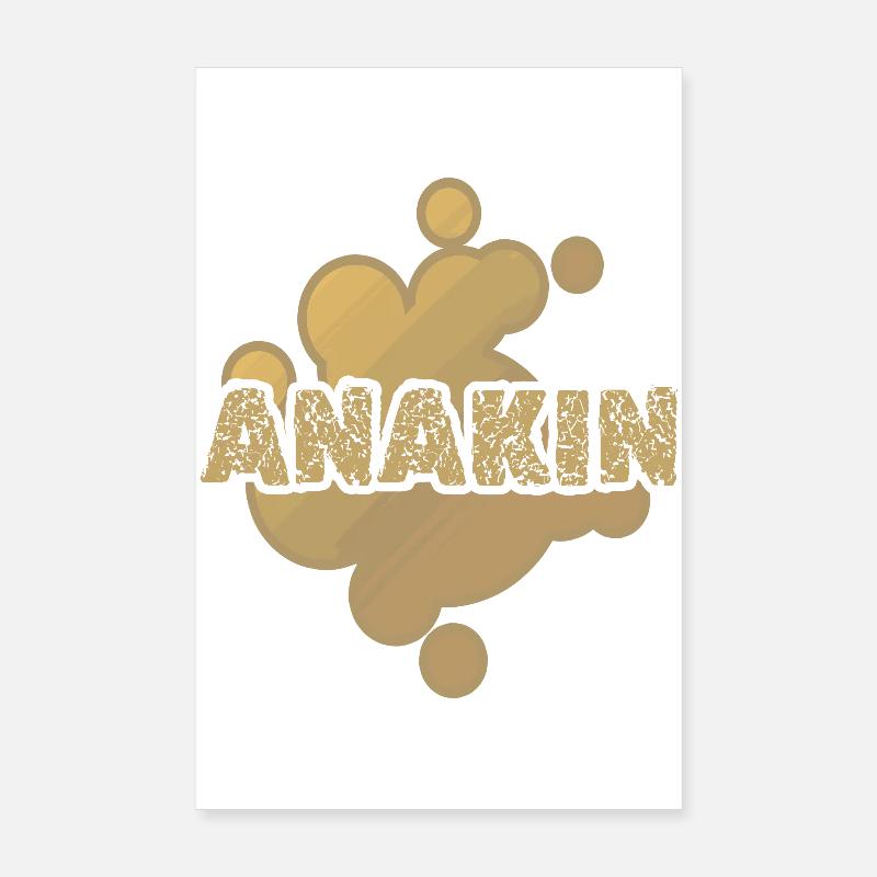 First name Anakin Poster 8" x 12" (20x30 cm)