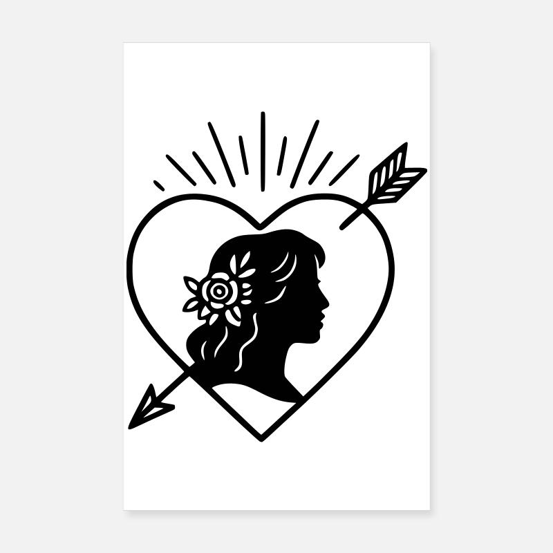 The Bride Poster 8" x 12" (20x30 cm)