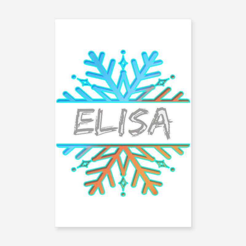 Elisa Elisa Poster 20 x 30 cm