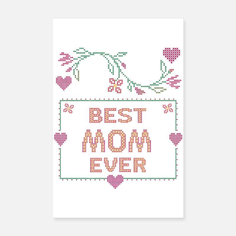 Meilleure maman Poster 20 x 30 cm