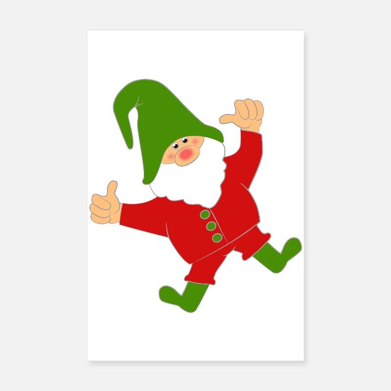 Hopping Imp Poster 8" x 12" (20x30 cm)