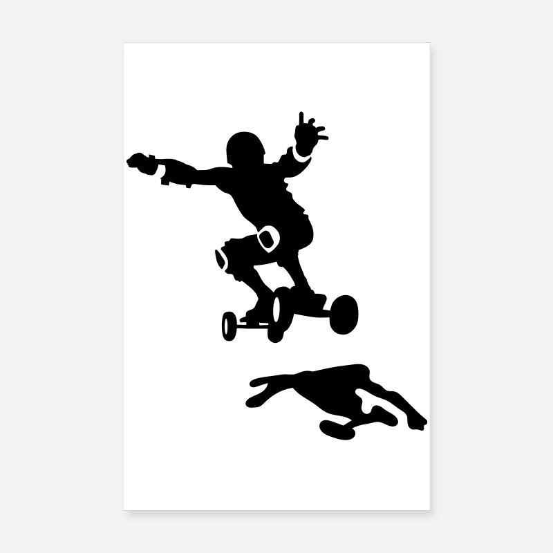 Planche de montagne Poster 20 x 30 cm