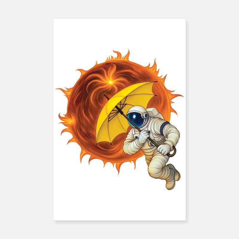 SOLAR WIND – Geek & Science-Fiction Poster 20x30 cm