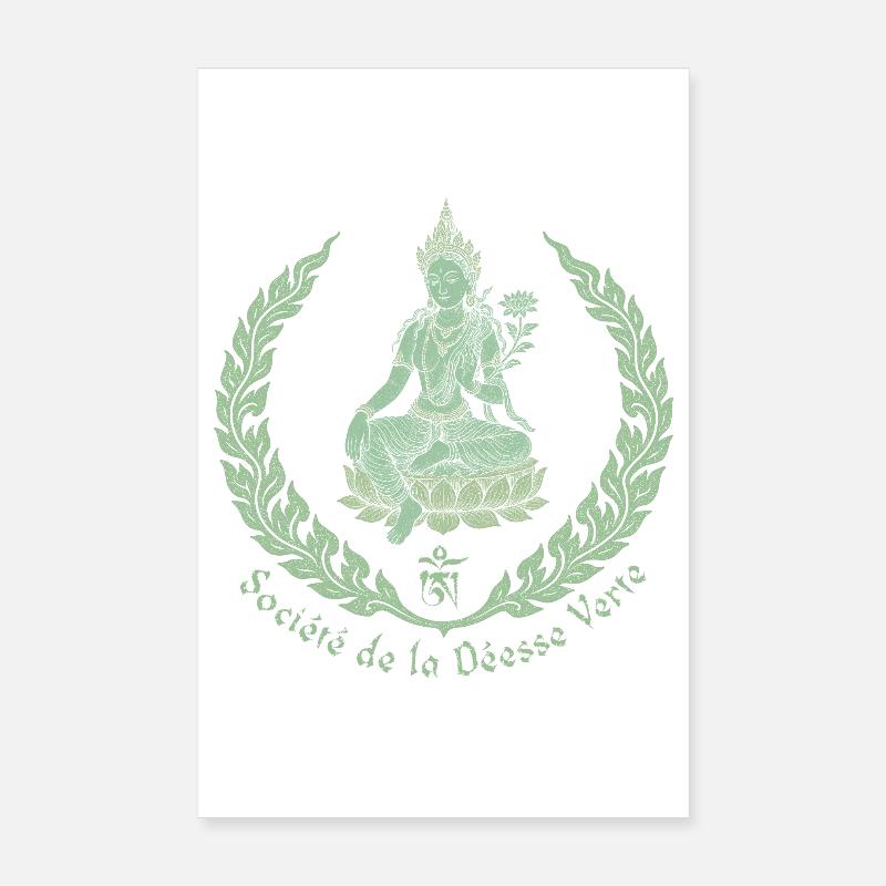 Tara Verte Poster 20 x 30 cm