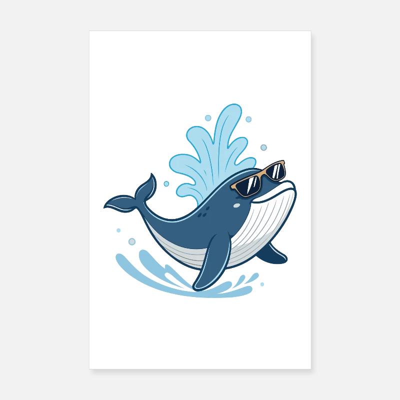 Sonnenwal-Splash Poster 20x30 cm