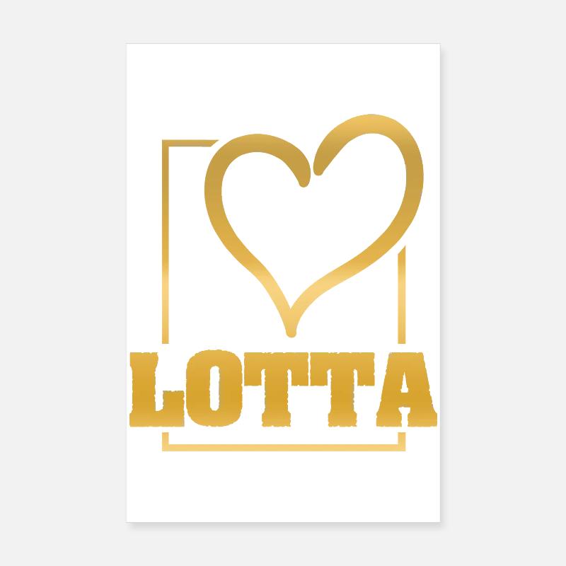Cadeau pour Lotta Poster 20 x 30 cm