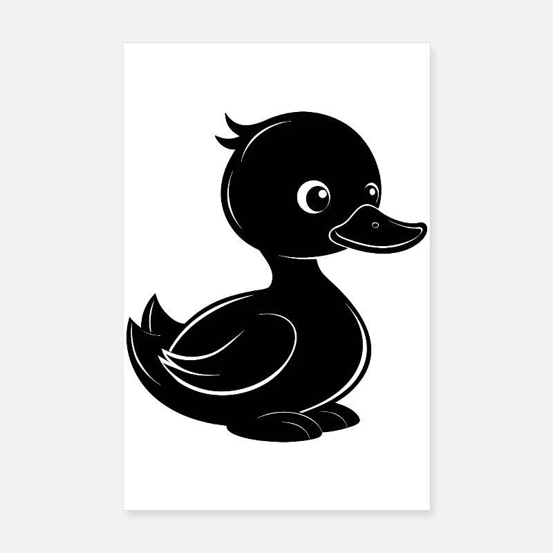 Baby duck Poster 8" x 12" (20x30 cm)