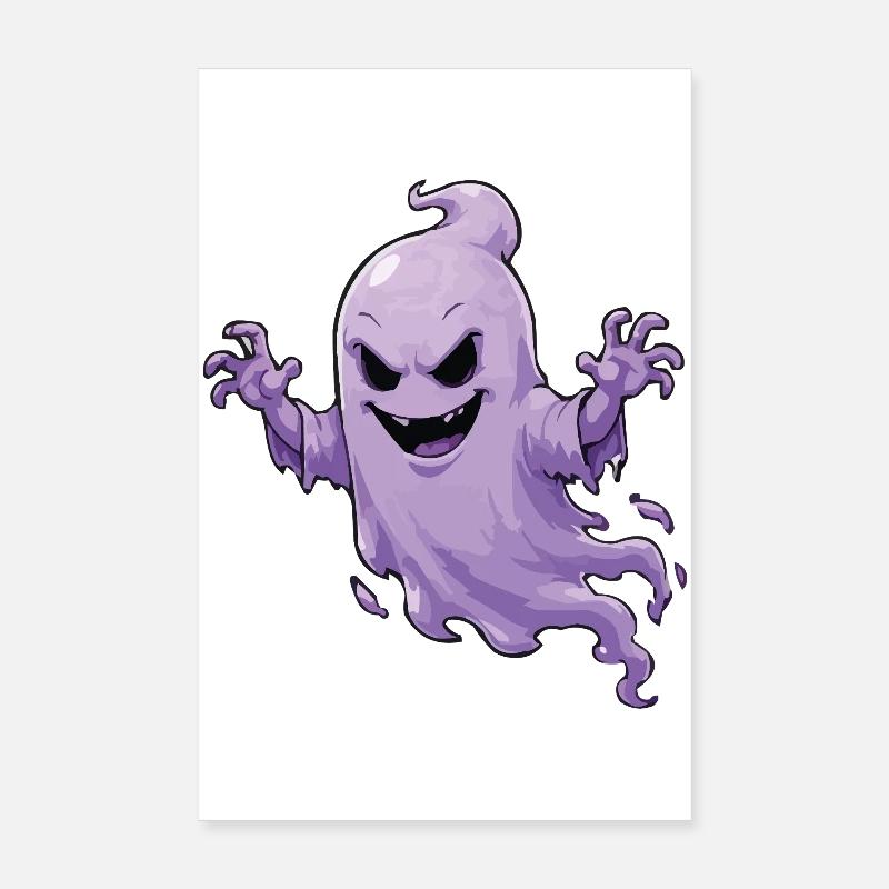  Geist Spukdesign Poster 20x30 cm