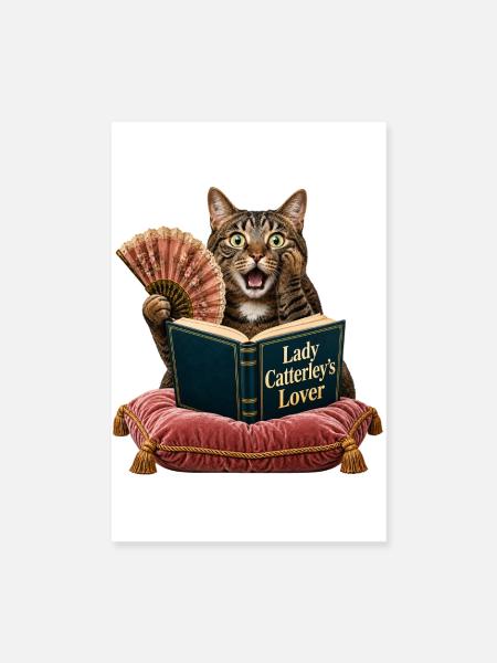 Lady Catterleys Geliebte - Poster 20x30 cm - Weiß - Vorne