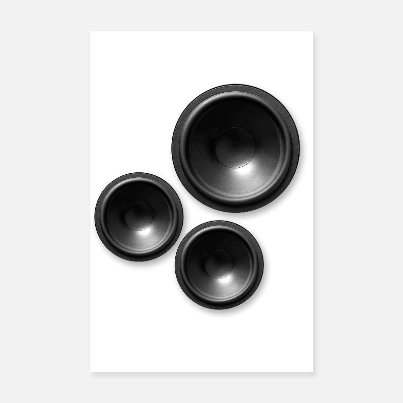 speaker speakers Poster 8" x 12" (20x30 cm)