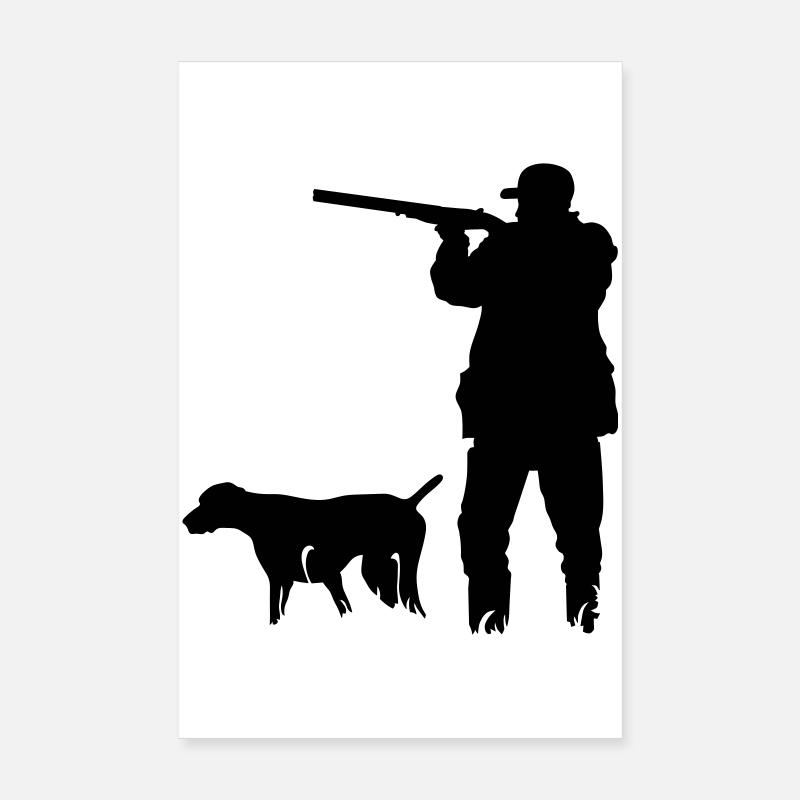 Hunter Poster 8" x 12" (20x30 cm)