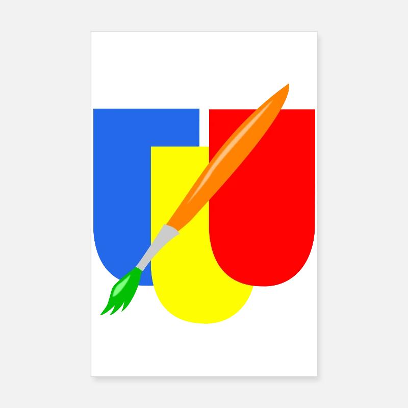 maler wappen handwerk Poster 20x30 cm