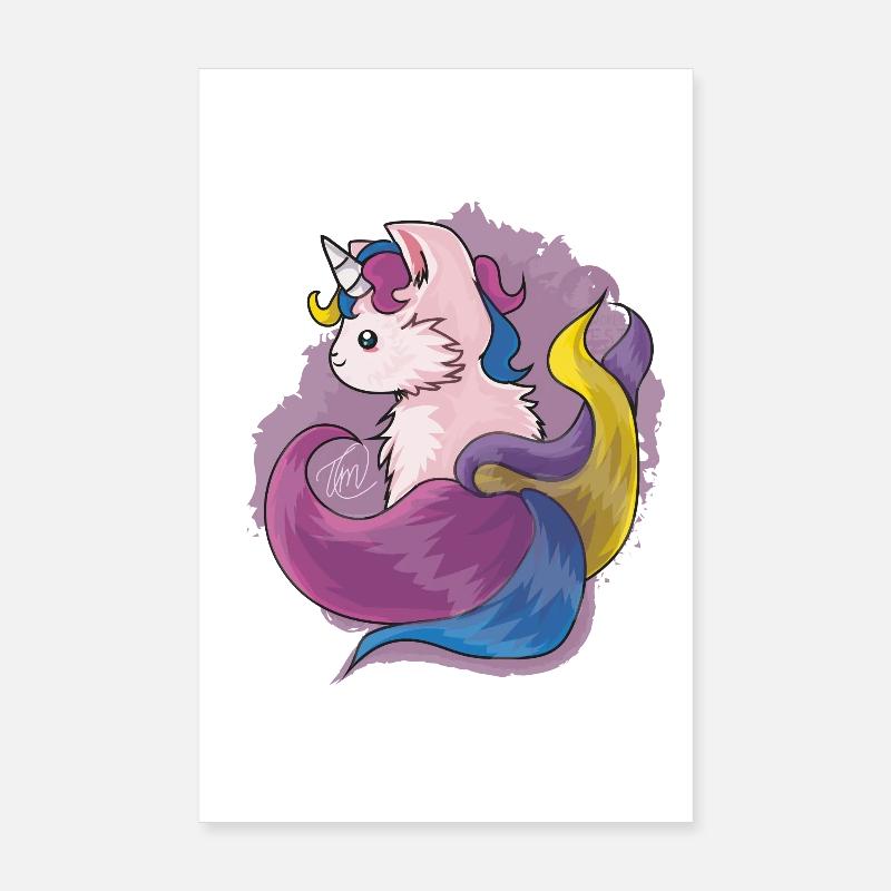 Kitty katacorn Poster 20 x 30 cm