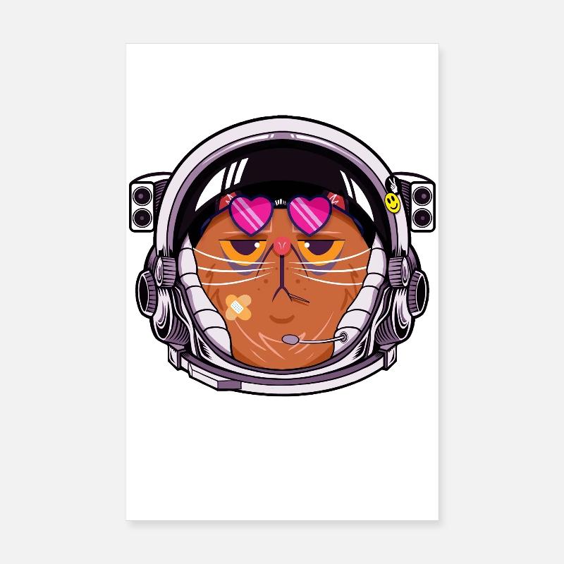 Cosmocat Poster 20 x 30 cm