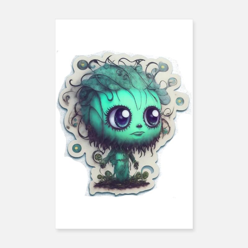 Monstres Poster 20 x 30 cm