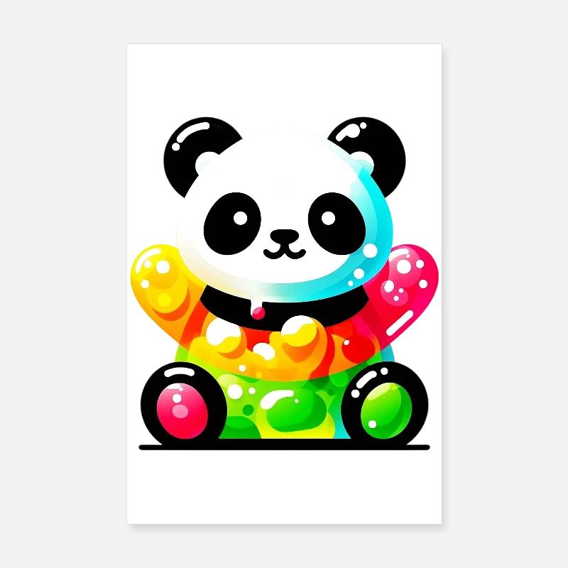 Panda Poster 20 x 30 cm