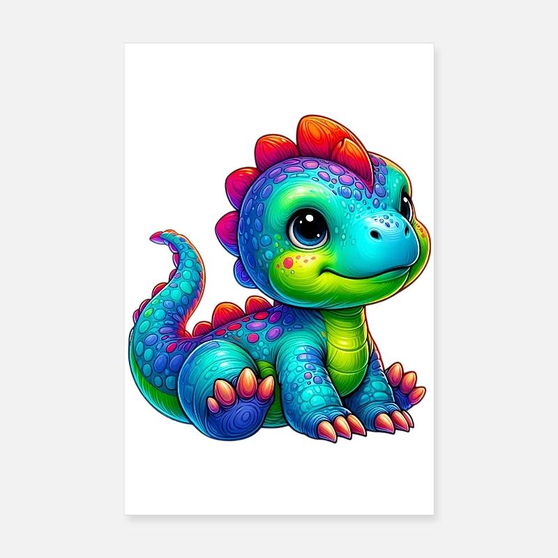 Dinosaure Poster 20 x 30 cm
