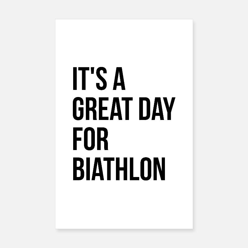 biathlon Poster 20 x 30 cm