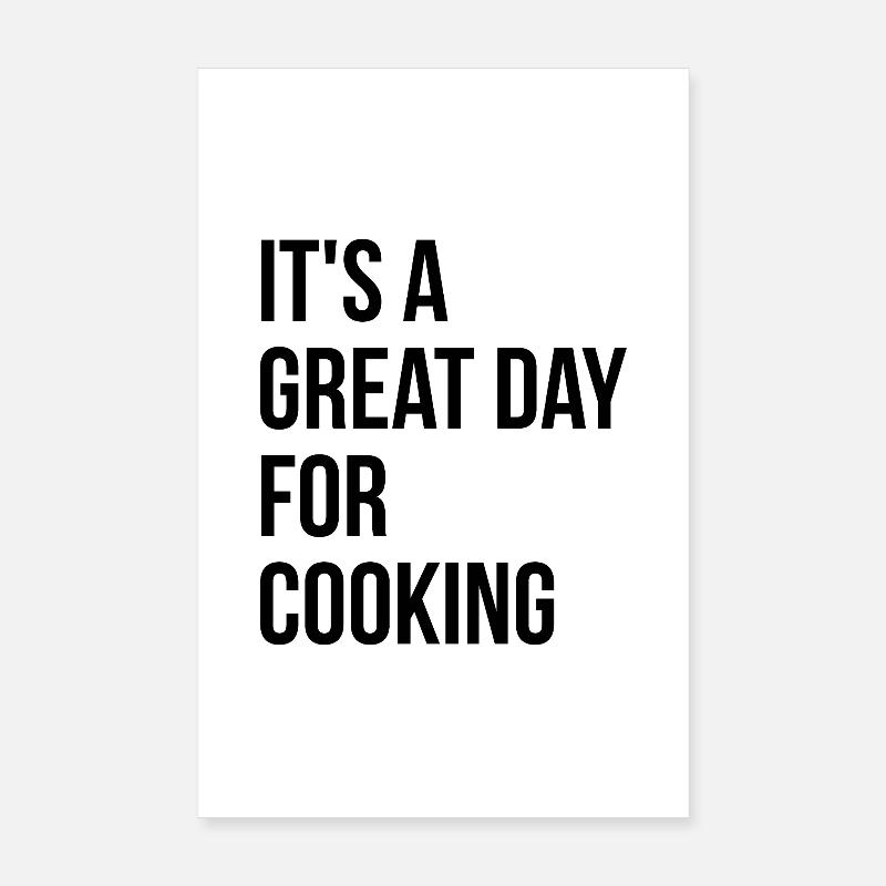 Kochen Poster 20x30 cm