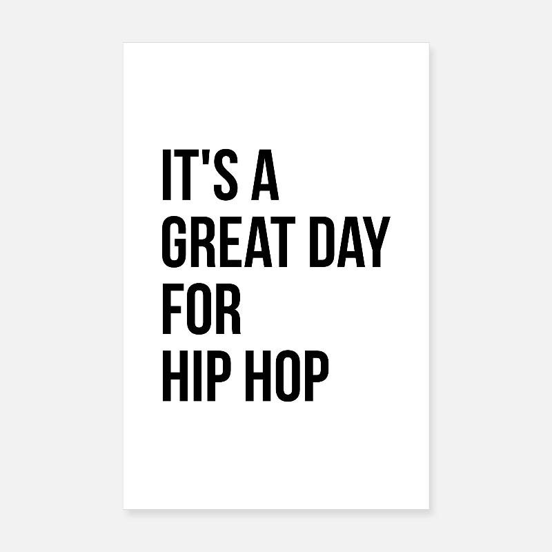 Hip Hop Poster 8" x 12" (20x30 cm)