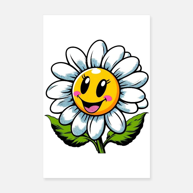 Daisy Poster 8" x 12" (20x30 cm)