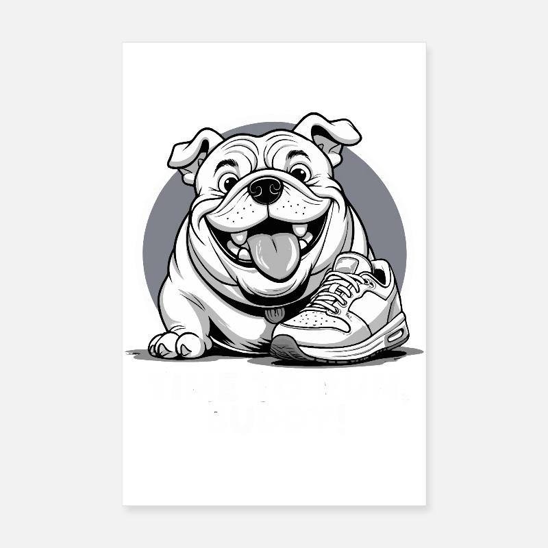 Running Poster 8" x 12" (20x30 cm)